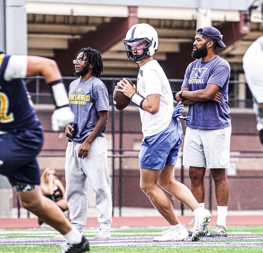 Cash Lacy taking quarterback reps at practice